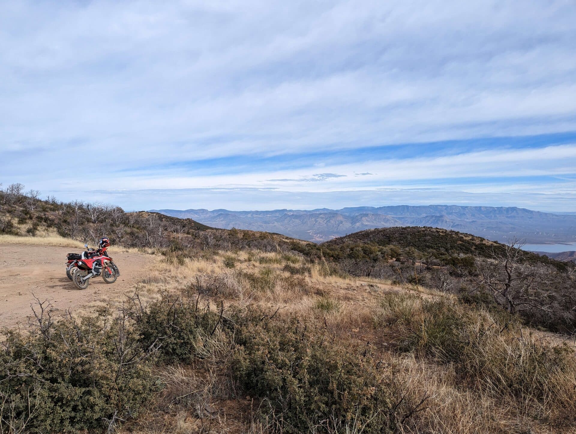 Sycamore Creek to Browns Peak Trail Head background