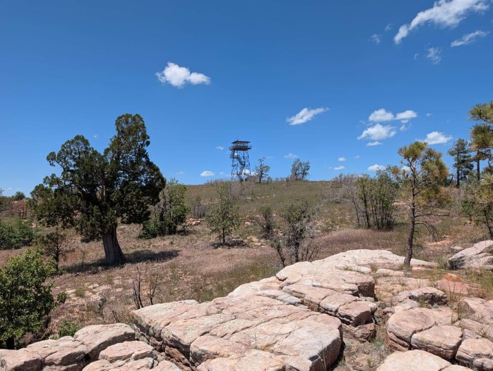 Diversion Dam to Aztec Peak Lookout